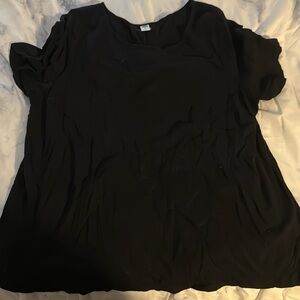 XL LACE UP BACK TSHIRT